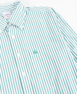 SPTFT LS FDY POPLIN STP BengalGreen