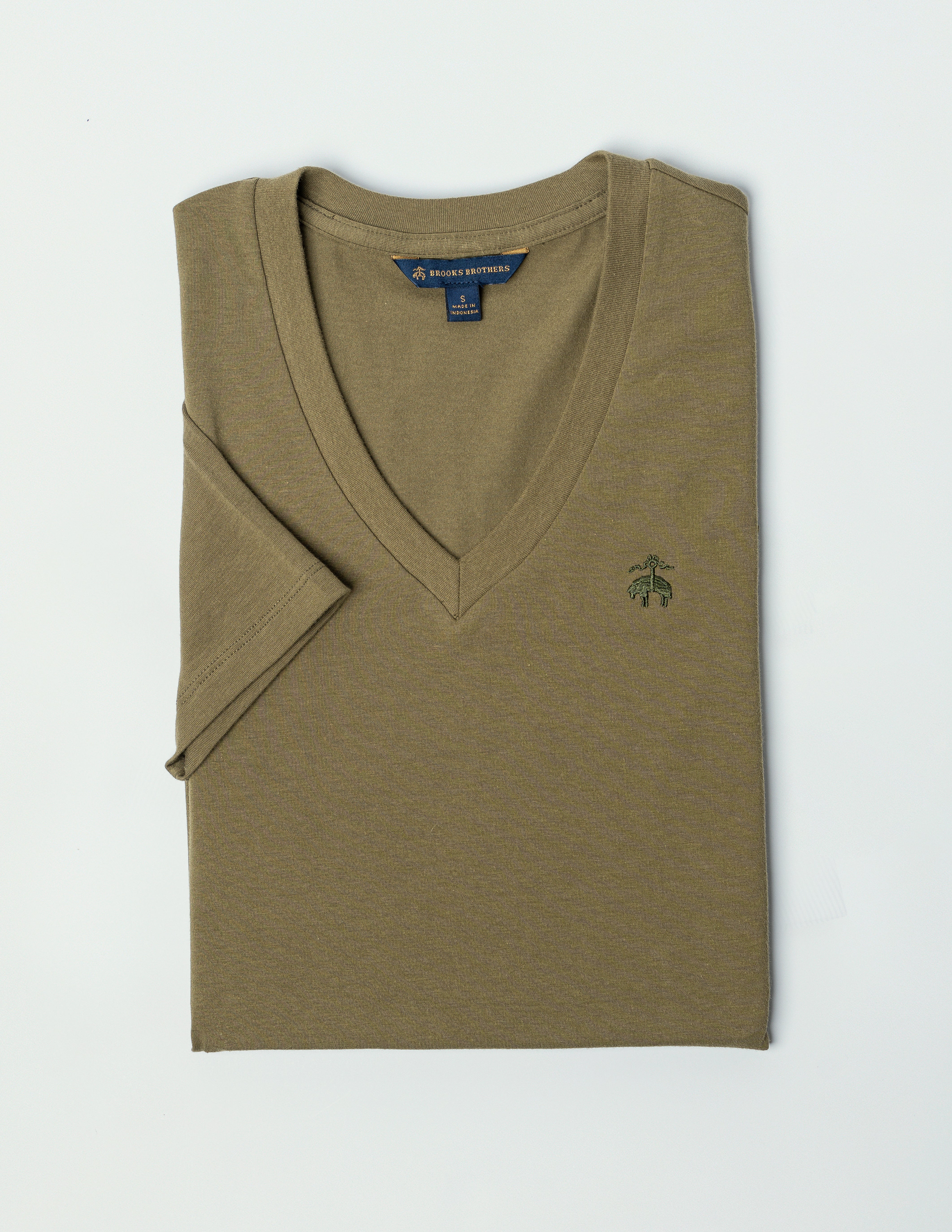KNT CTN VNCK GF SS Burnt Olive