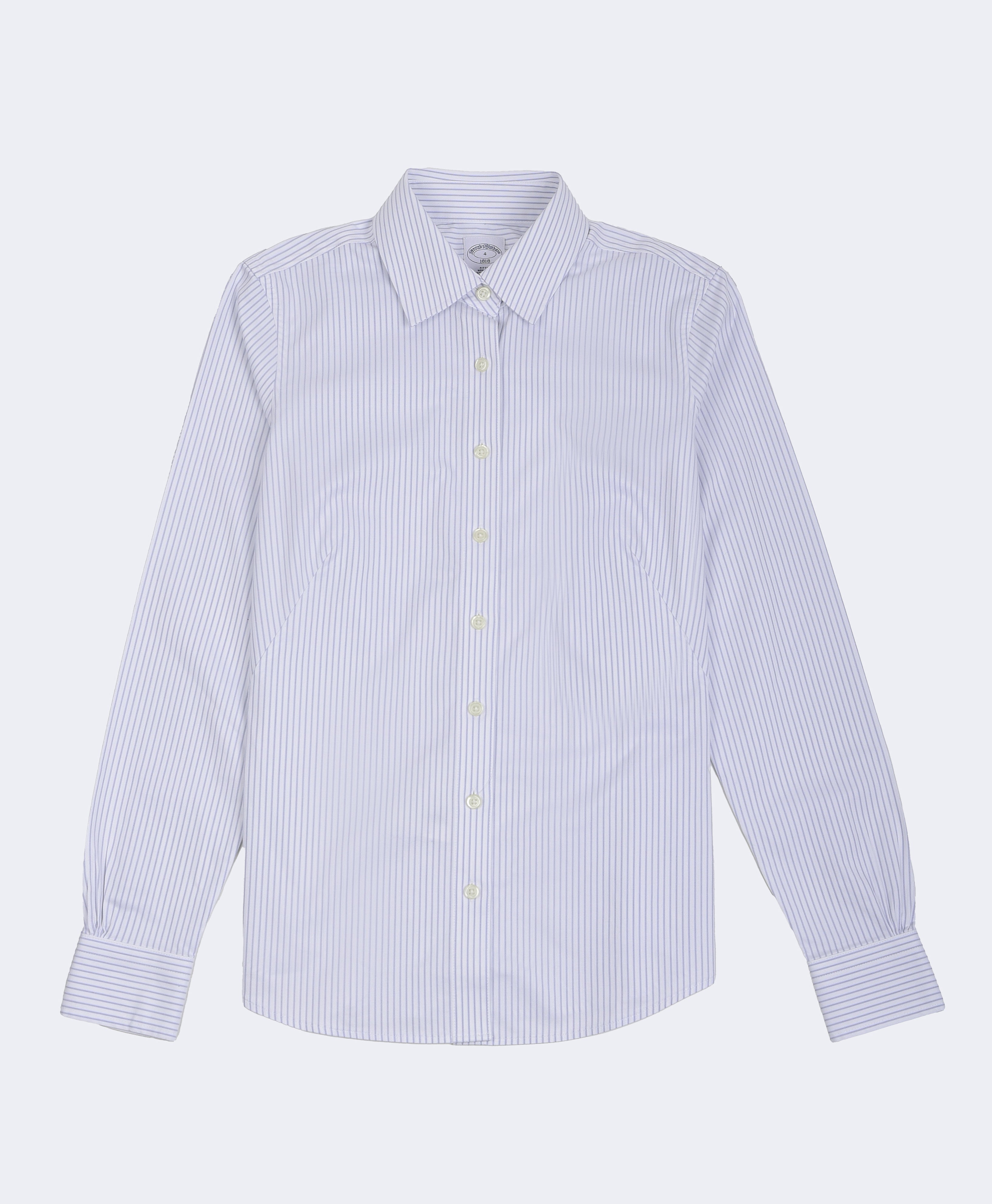 BLS NI STRTCH DBBY FITTED MINI STRP BLUE