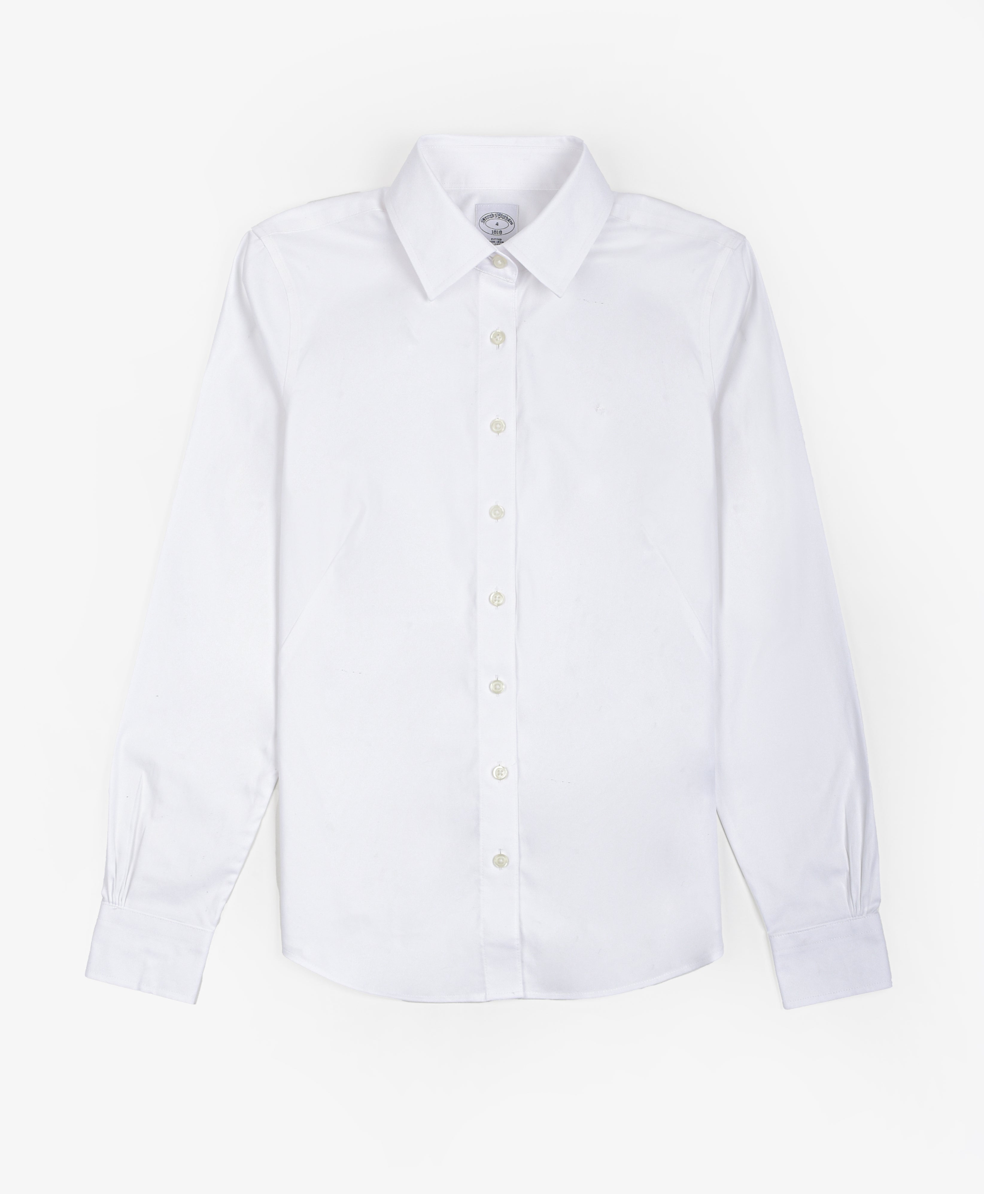 BLS NI STRTCH OX FITTED White