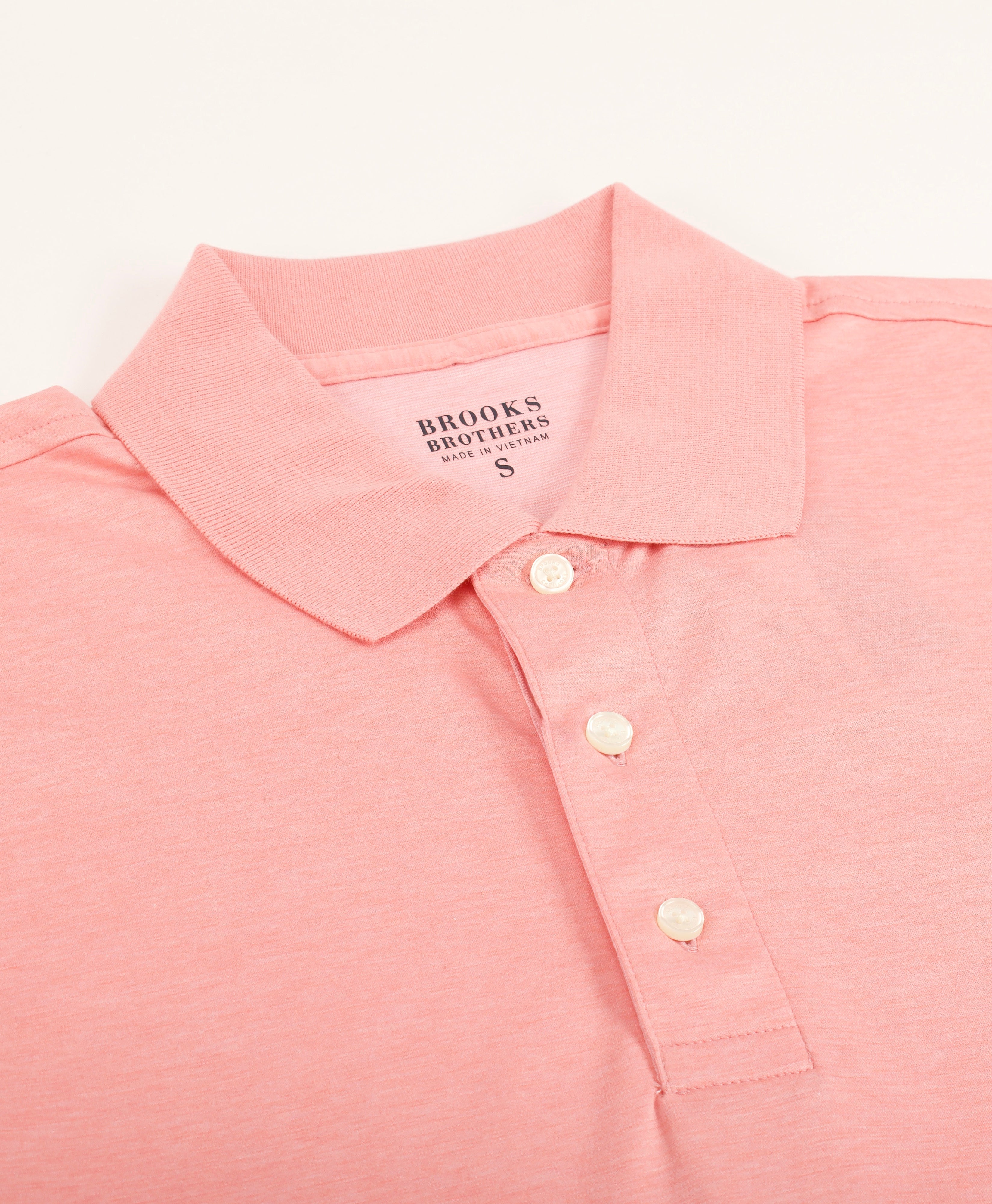 KNTFT PERF POLO SOLID CORAL B4803