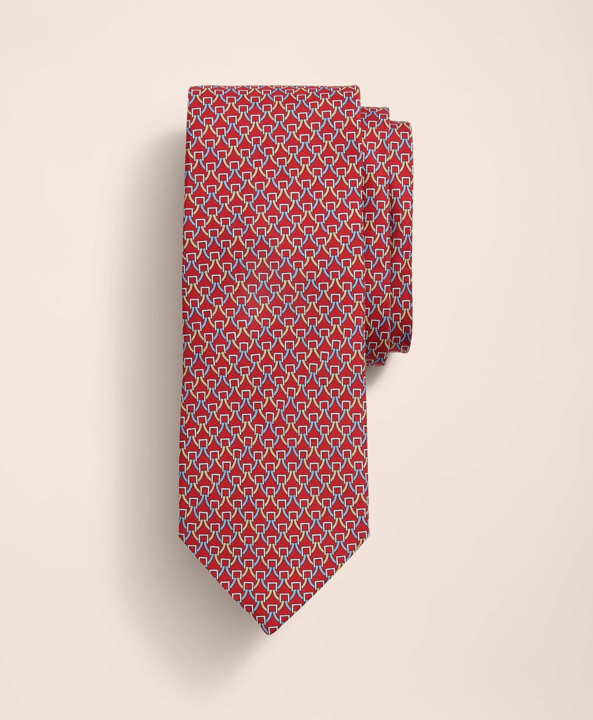 TIE PRT 2CLR BIT LINK Red