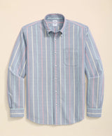 SPT ML FDY OX STRIPES LS NavyMultiStp