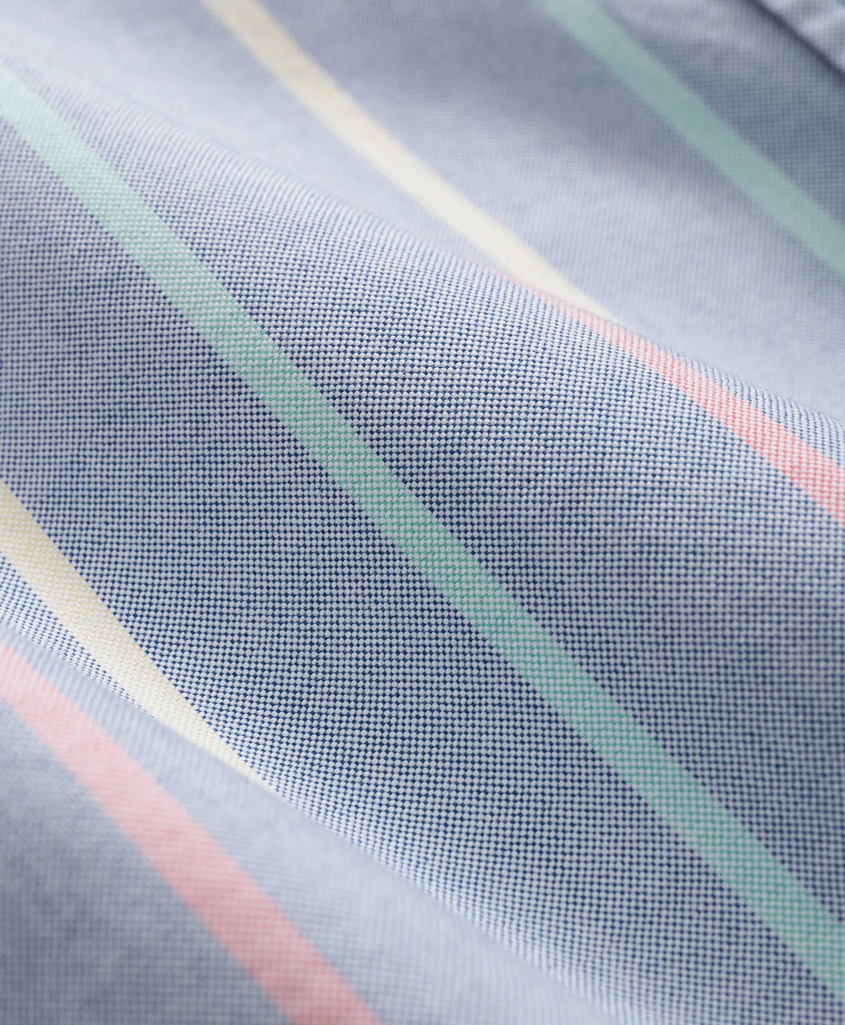 SPT ML FDY OX STRIPES LS NavyMultiStp