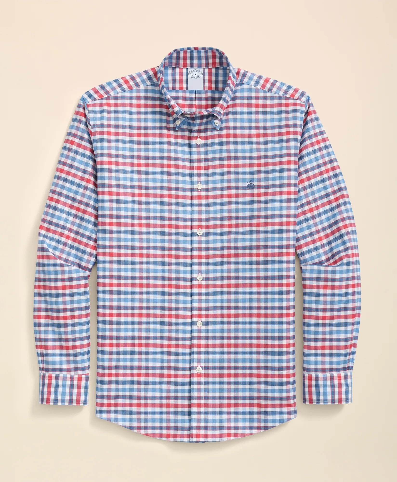 SPT STR NI OX CHECKS LS REGULAR BlueRedB