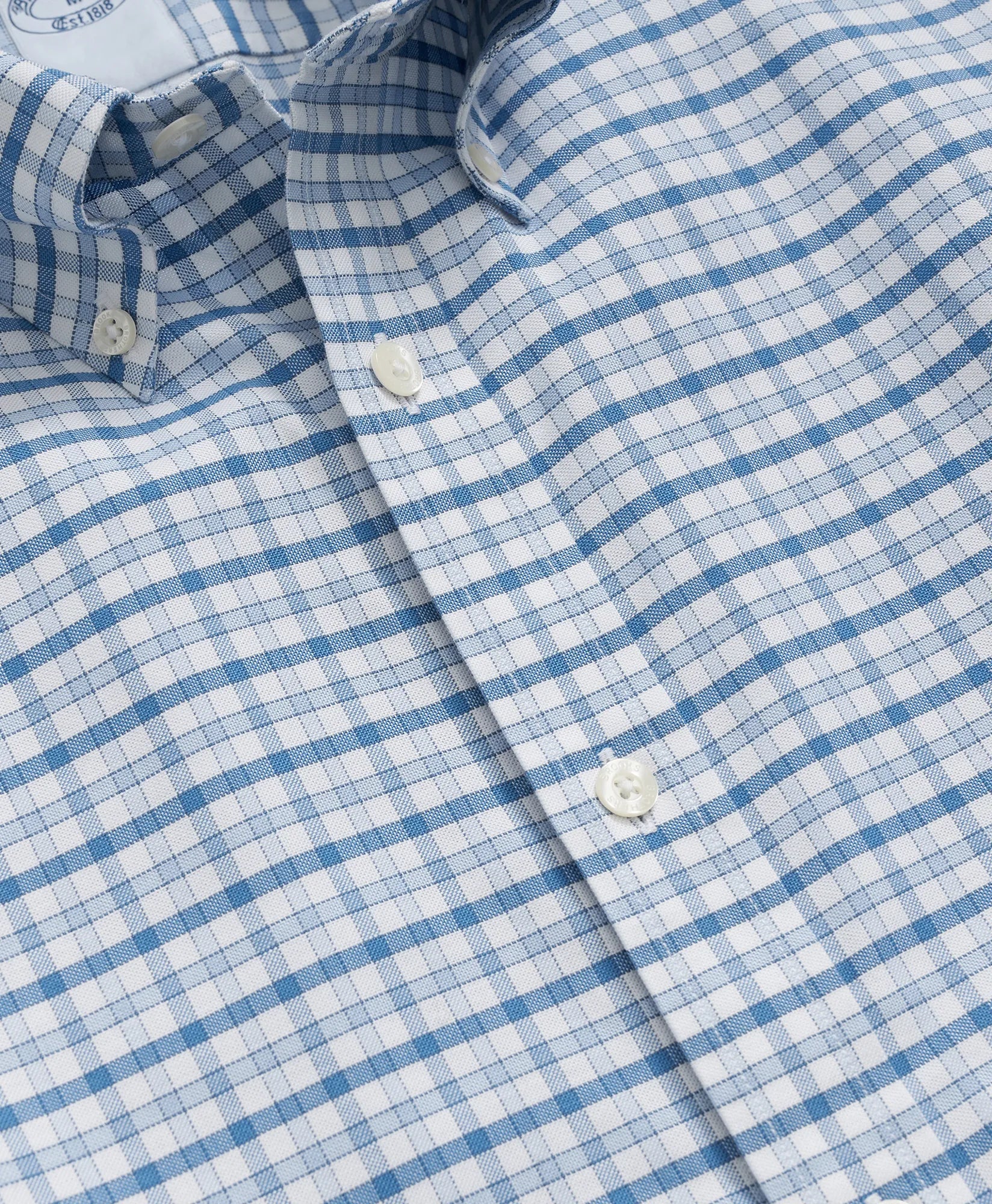 SPT STR NI OX CHECKS LS REGULAR BlueOutl