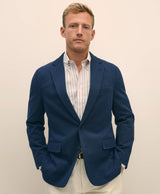 SPCT KNIT LTWT PIQ 2BSV CLASSIC NAVY SOL