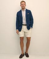 SPCT KNIT LTWT PIQ 2BSV CLASSIC NAVY SOL