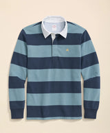 KNT LS STP RUGBY BLUE/NAVY