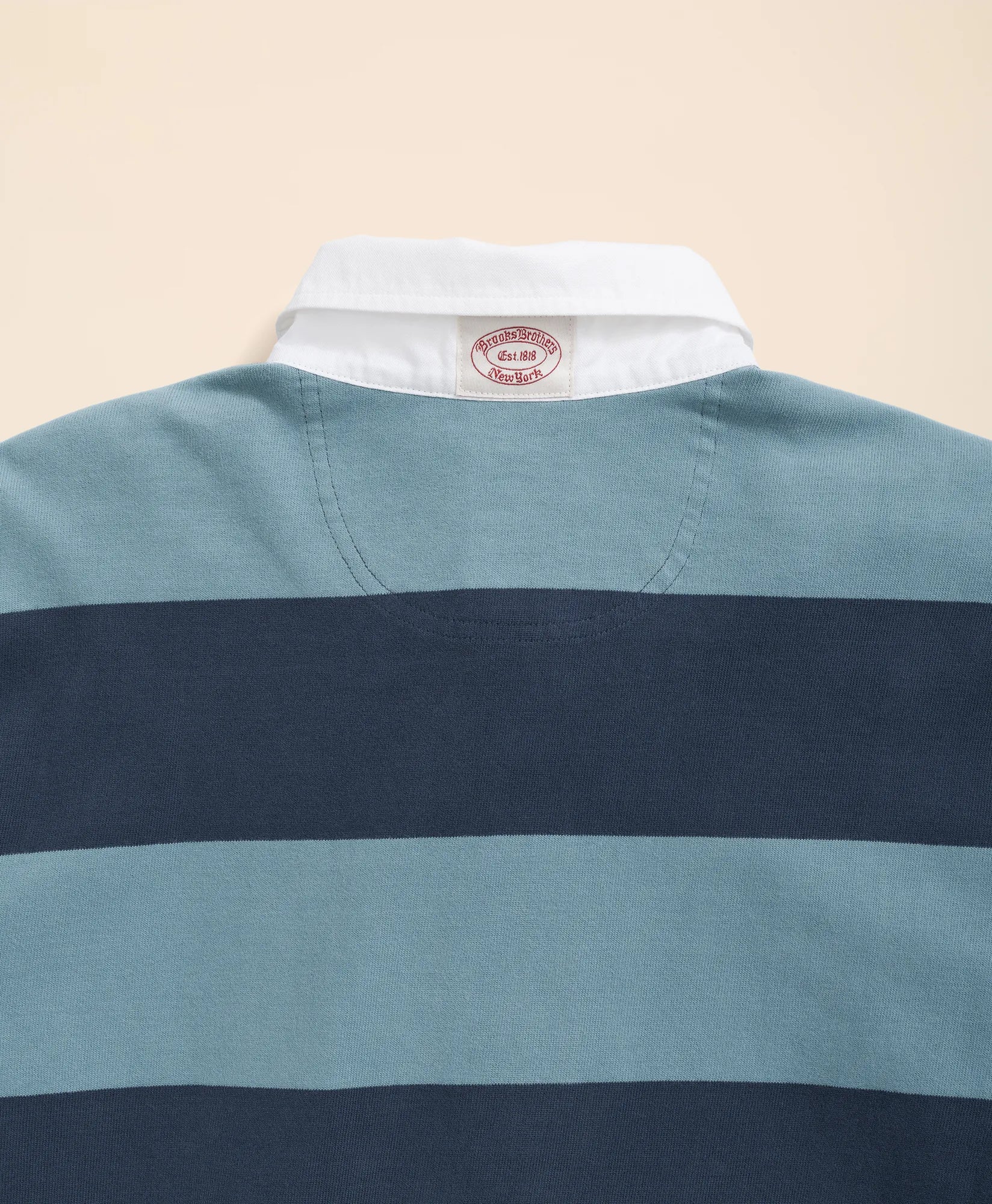 KNT LS STP RUGBY BLUE/NAVY