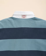 KNT LS STP RUGBY BLUE/NAVY