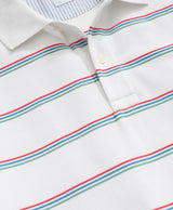 KNT THIN STP SS PIQUE POLO OF WHITE