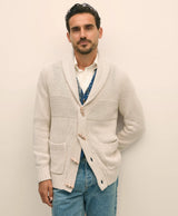 SWT TOGGLE CARDIGAN CREAM