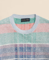 SWT MADRAS CREW Summer Plaid Multi