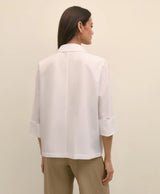 BLS CTN PPLN RLXD BLL SLV SEMI CRP White