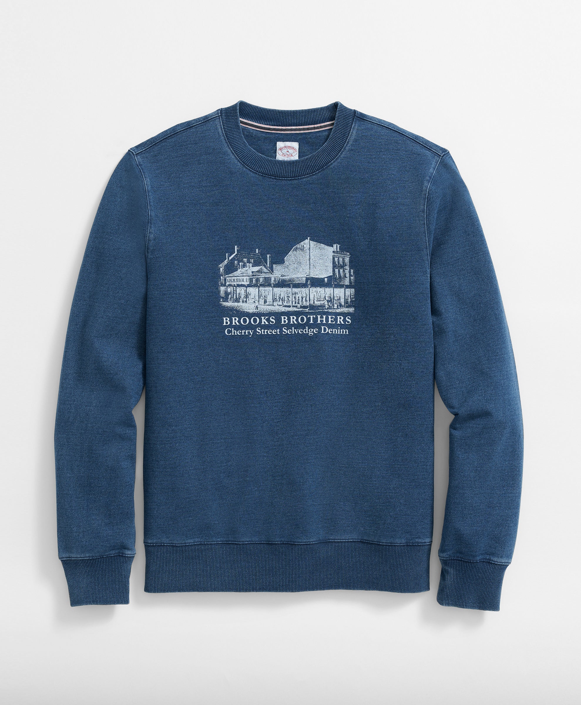 KNT INDIGO SWEATSHIRT INDIGO LIGHT