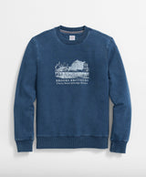 KNT INDIGO SWEATSHIRT INDIGO LIGHT