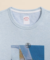 KNT CATALOGUE GRAPHIC TEE BLUE BLUE MULT