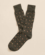 SOCK ML CTN LUCKY FOULARD Olive