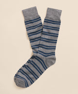 SOCK ML CTN DOUBLE STRIPE Medium Grey