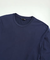 KNT CTN LS SOLID GF TEE OF Navy