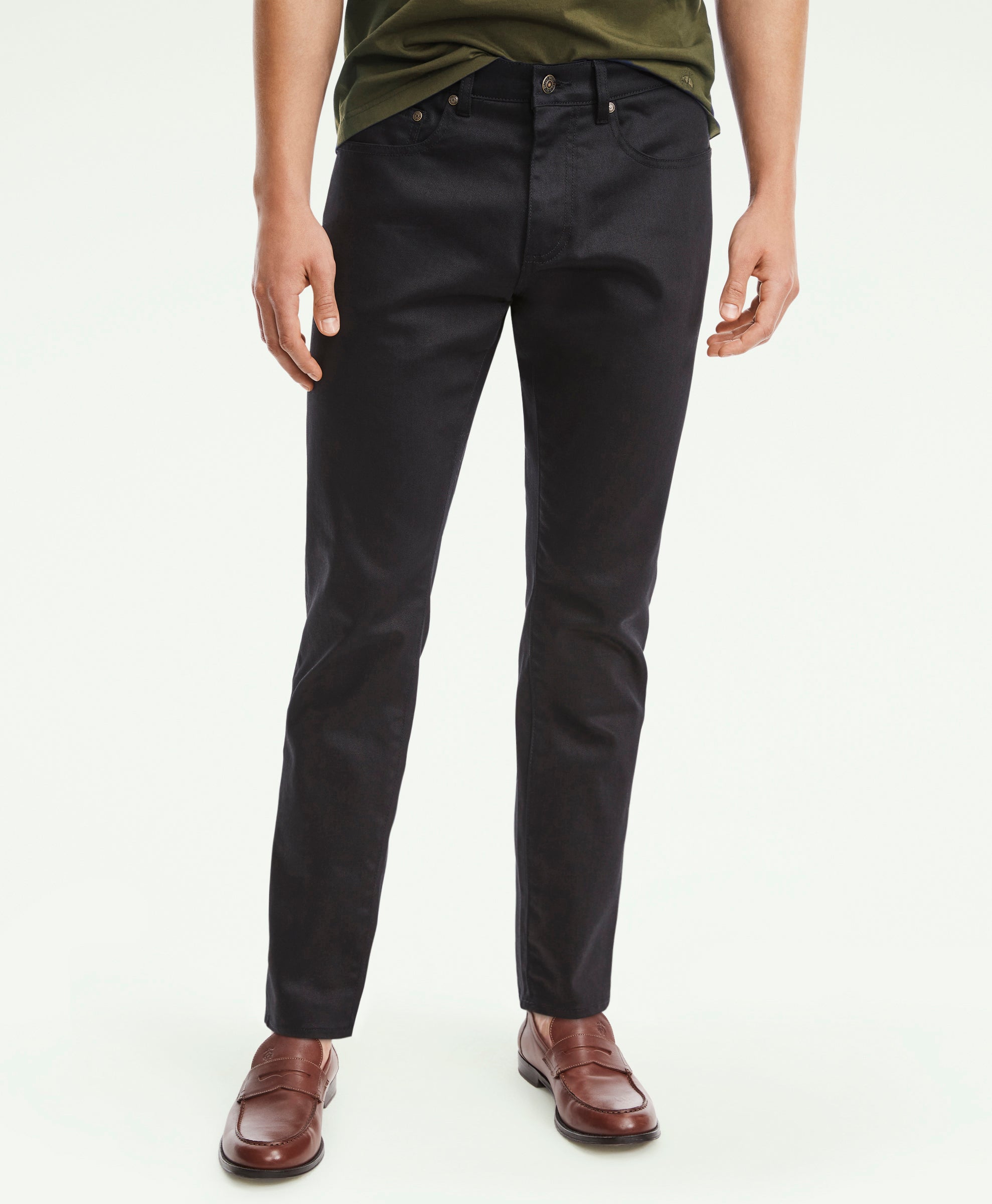 CBT DENIM STRAIGHT - BW Black