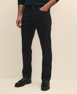 CBT RICHMOND 5 PKT PANT STRAIGHT BLACK