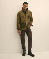 CBT RICHMOND 5 PKT PANT STRAIGHT BROWN