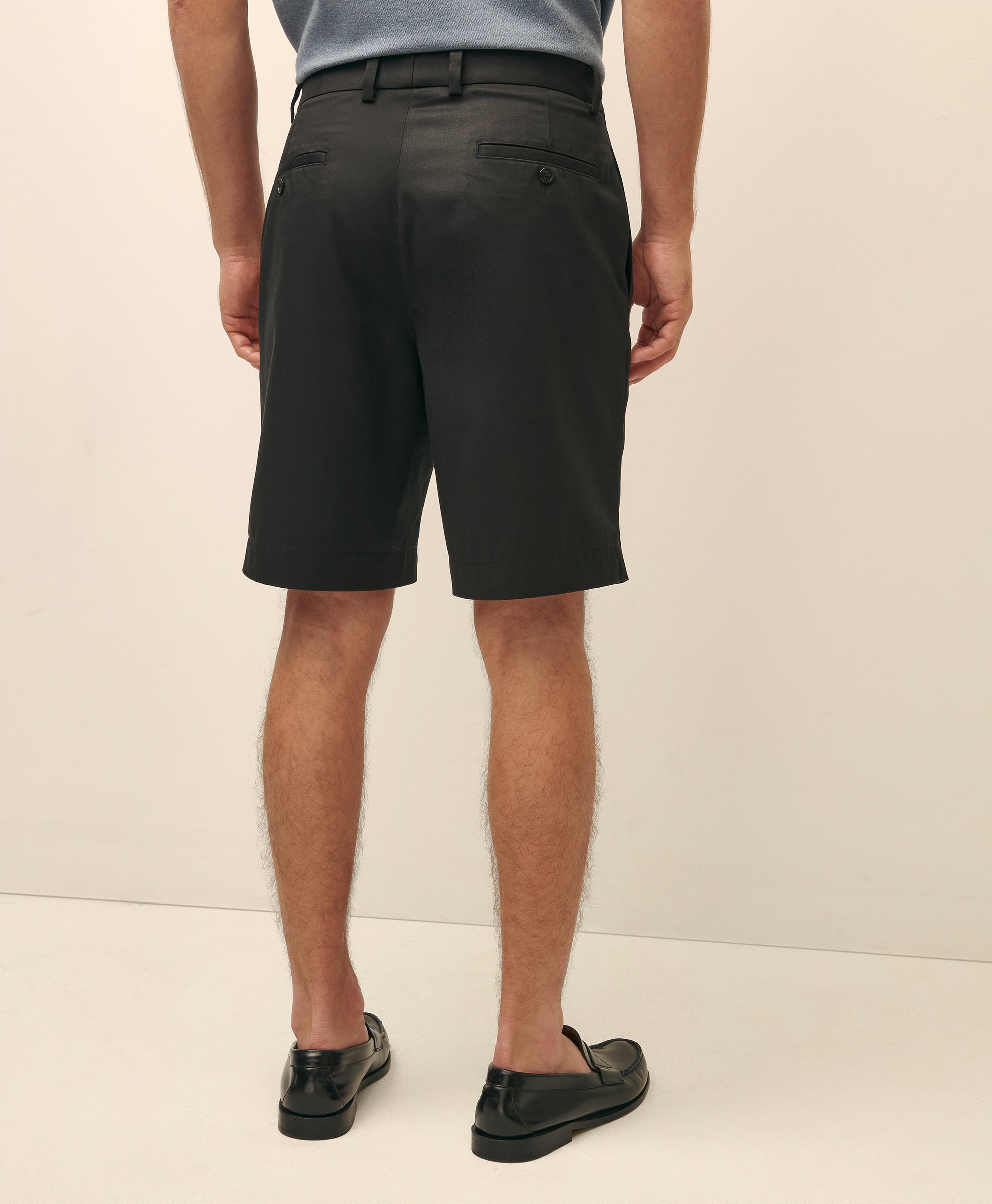 CBT LW ADV Stretch Short Plain Front BLA