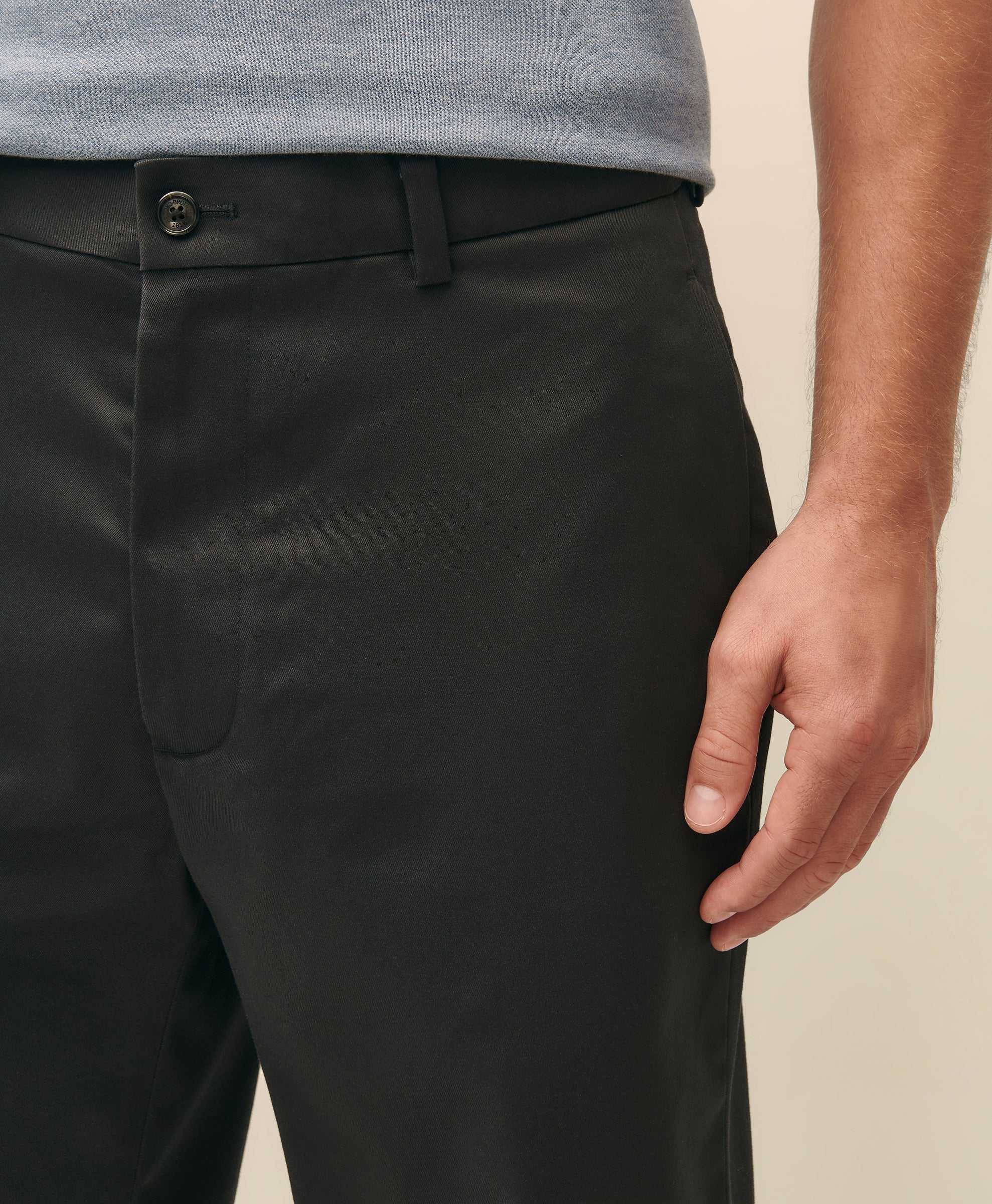 CBT LW ADV Stretch Short Plain Front BLA