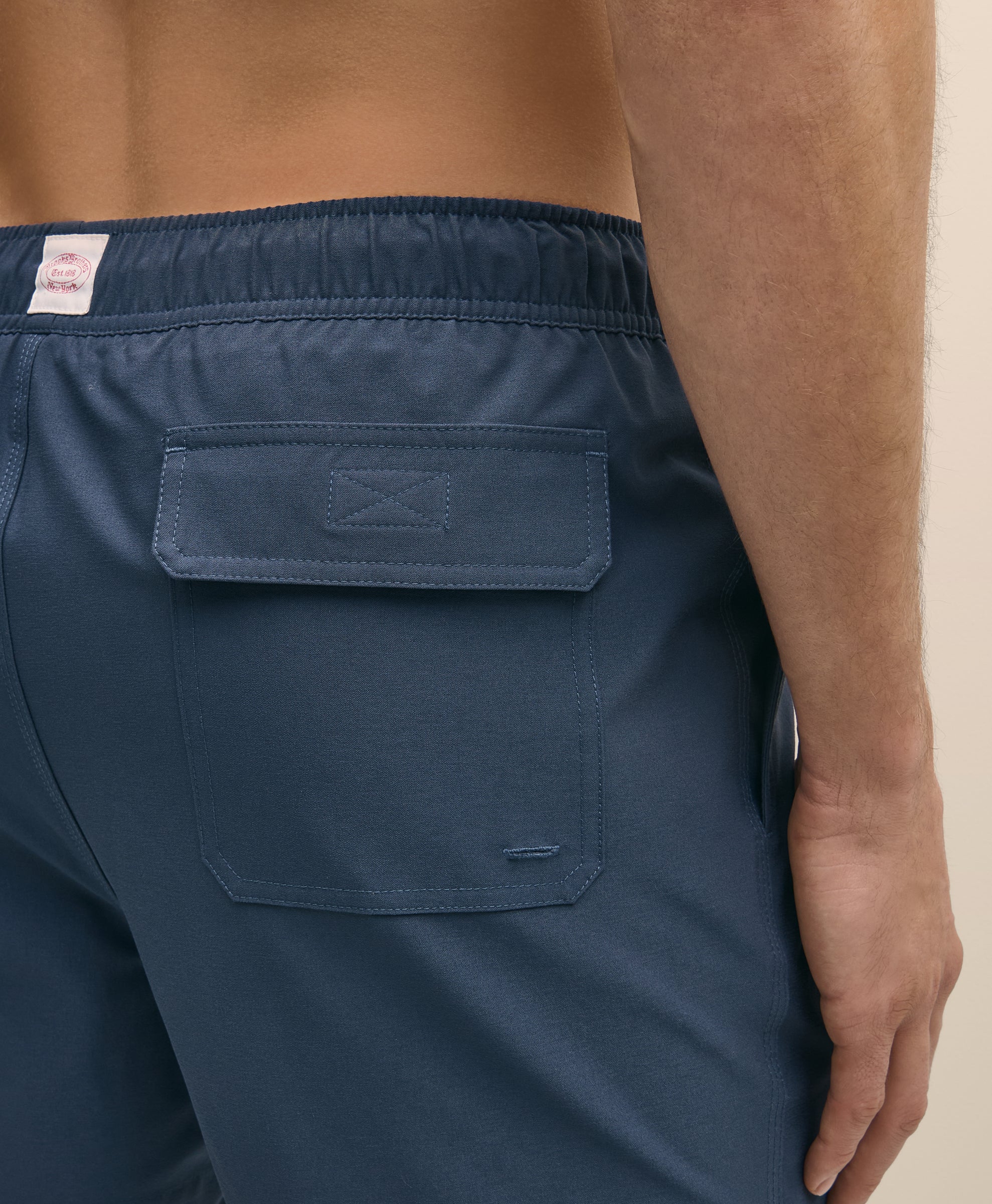 CBTFT SWIM SOLID TRUNK Mood Indigo