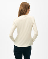 KNT COWL NCK SLD Marshmallow
