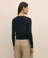 SWT SLK VSCS BOW CRDGN DEEP NAVY