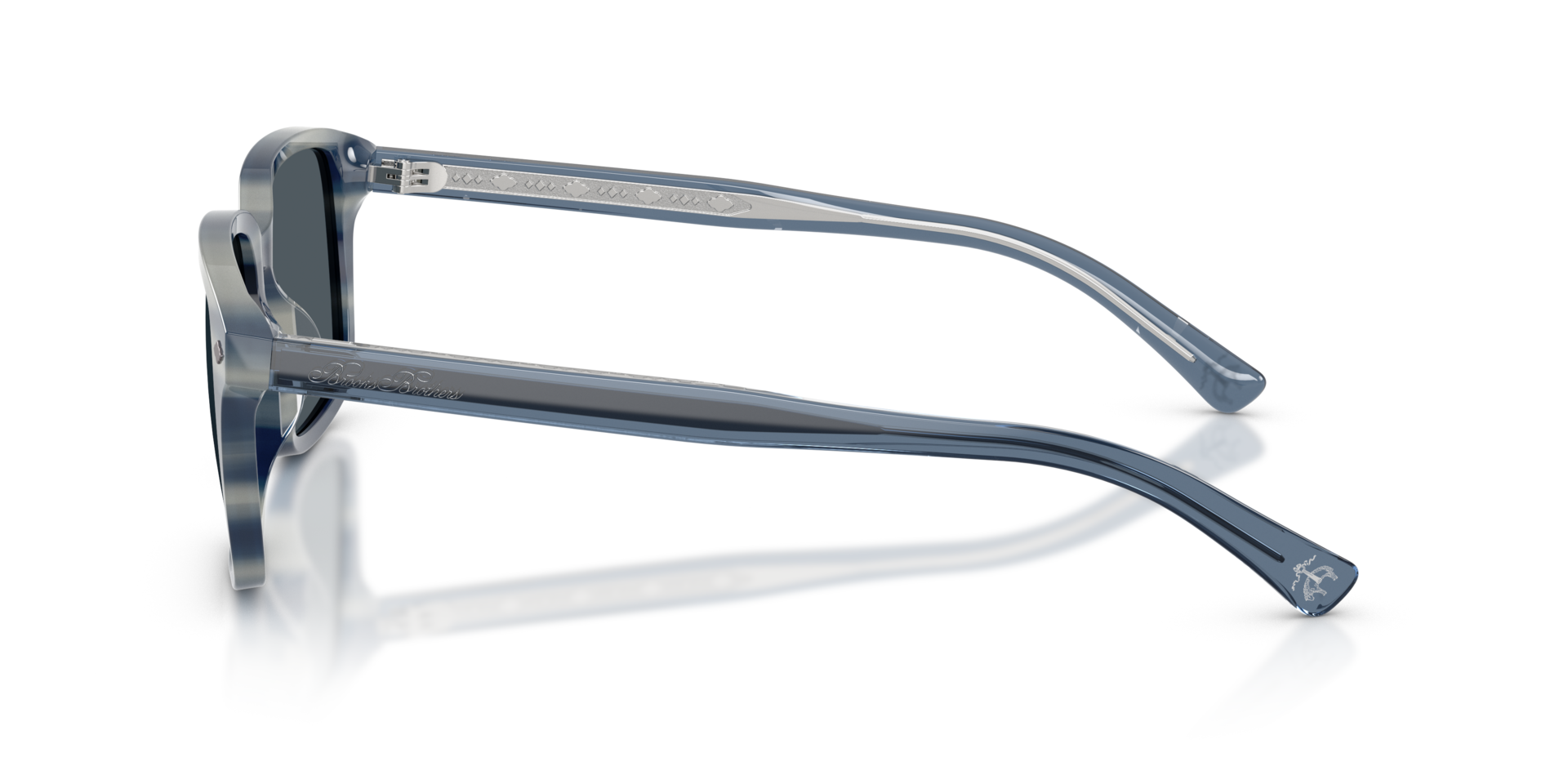 RECTANGLE BLUE HORN