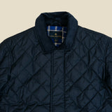 OUTFT Poly Diamond Qltd Jacket Navy Blaz