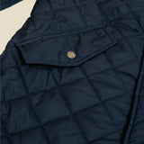 OUTFT Poly Diamond Qltd Jacket Navy Blaz