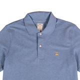 KNT SS SUPIMA STRETCH POLO SLIM Dk. Blue