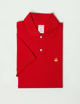 KNT SS SUPIMA STRETCH POLO ORG BB RED