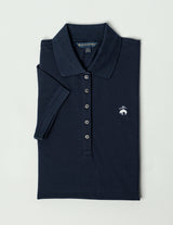 KNT CTN PQ POLO GF SS Navy Bla NAVY