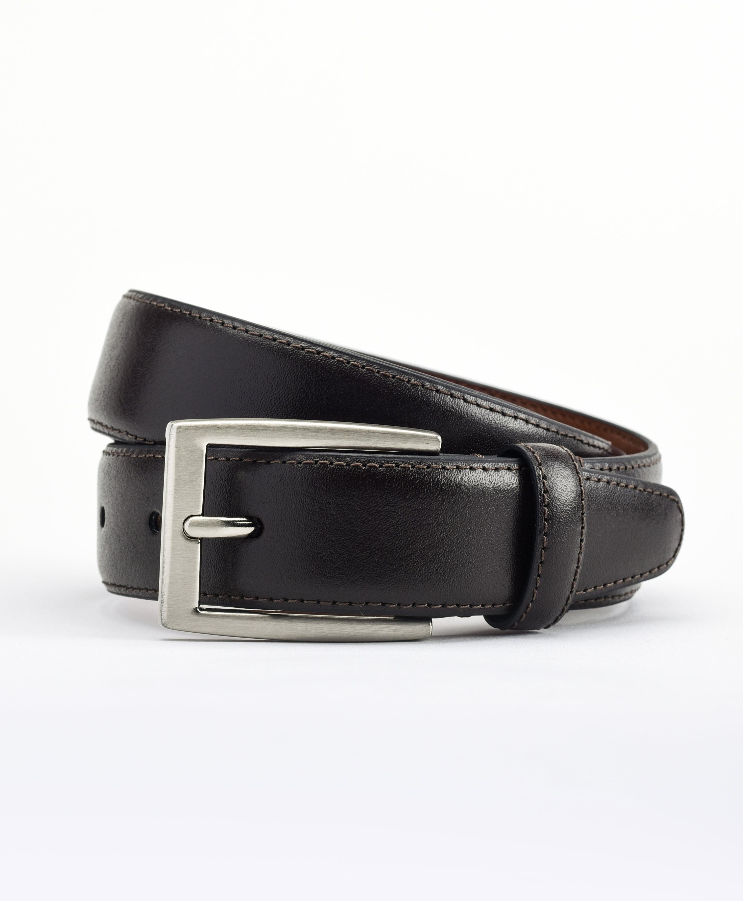 BELT FTY SLV FEATHER EDGE NEW ACC BRN