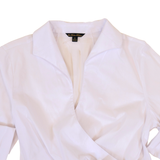 BLS CTN STRCH WRP LS White