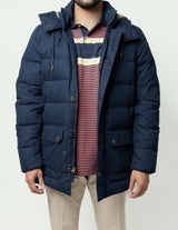 OUTFT DOWN PARKA Navy Blazer