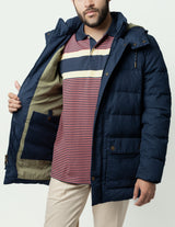 OUTFT DOWN PARKA Navy Blazer