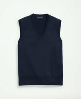 SWT SUPIMA CTN PO VEST LOGO Navy Blazer