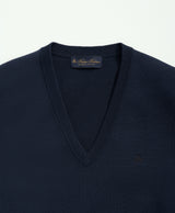 SWT SUPIMA CTN PO VEST LOGO Navy Blazer