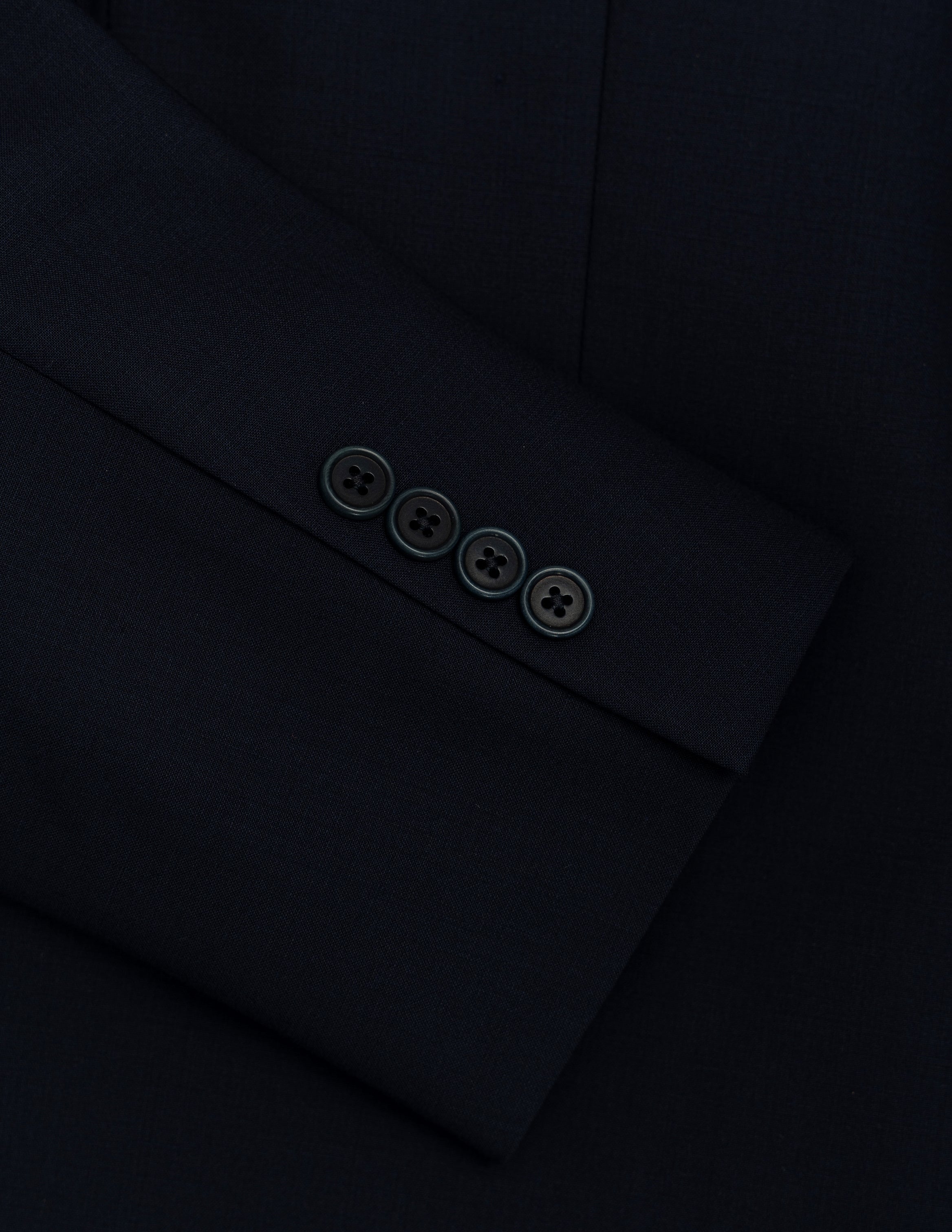 Classic-Fit Stretch Wool Blend  Suit Jacket