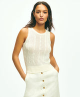 SWT LN TNK CBL WHITE