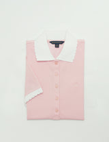 KNT PQ POLO SCLP SS Roseate Spoonbill