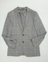 SPCT HOPSACK LIN 2BSV CLASSIC GREY CHECK