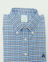 SPTFT NI STR OX MULTI PLAID SLIM WhtUltr